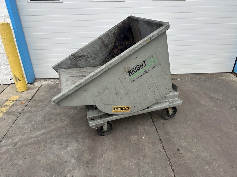 1/2 YARD WRIGHT SELF  DUMPING  HOPPER : STOCK #77469