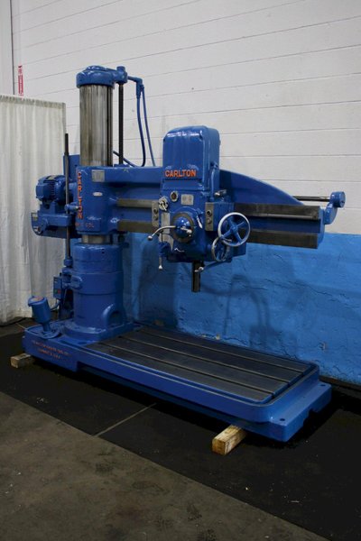 5&#039; X 11&quot; CARLTON RADIAL ARM DRILL: STOCK #76152