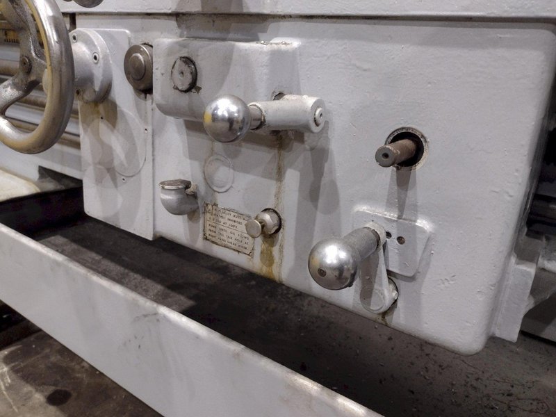 28" X 48" LEBLOND MODEL 3H ENGINE LATHE, 2-1/2" SPINDLE HOLE: YOBRO #24837