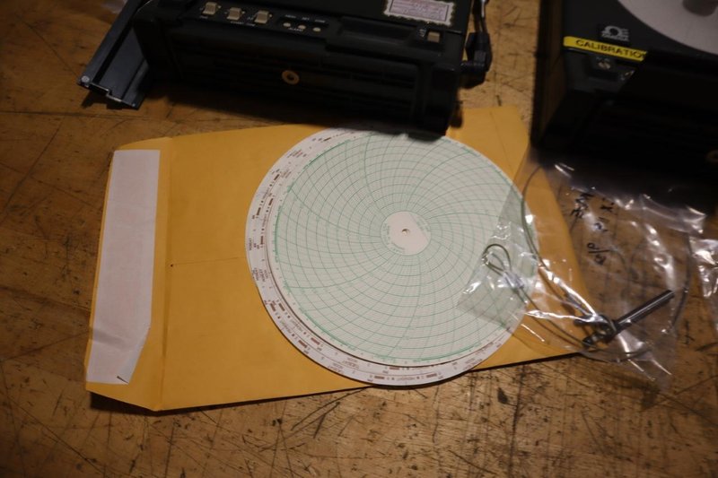 (2) Omega CT485B Temperature and Humidity Recorders with Graph, (1) Sensor- Auction Item