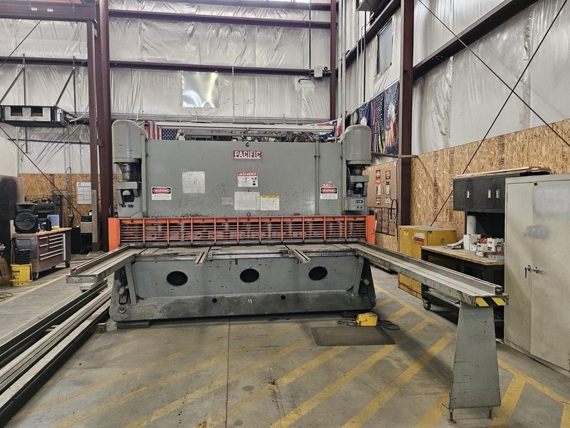 1/2” x 10’ Pacific 500R-10 Hydraulic Shear, 1980 – Video Available