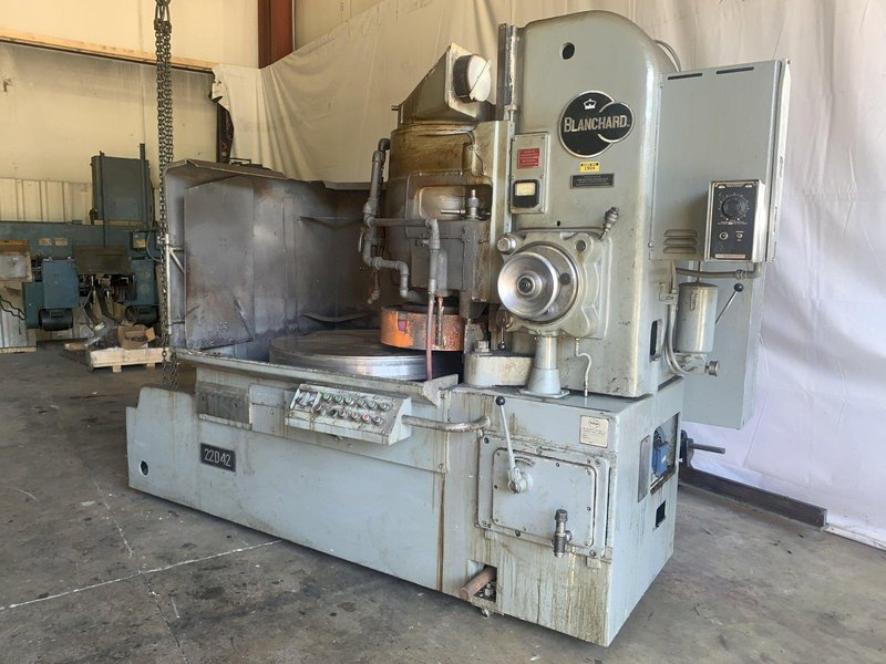 42" X 50 HP BLANCHARD MODEL #22-D-42 ROTARY SURFACE GRINDER STOCK #3088