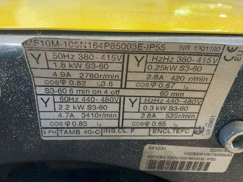 R&amp;M 1 TON ELECTRIC HOIST  -  SX20210010P15FAL0F