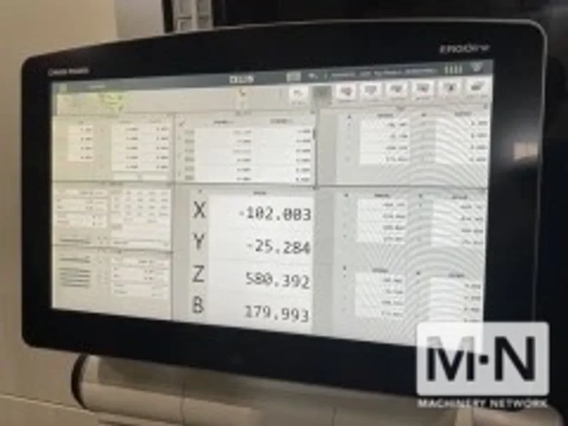 DMG Mori NHX 5000 CNC Horizontal Machining Center, 2018