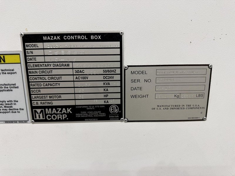 2016 MAZAK QTN 400M-II Used CNC Lathe For Sale