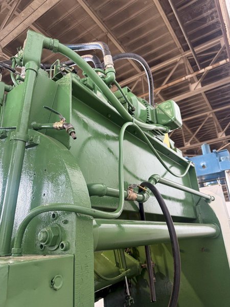 6' X 3/4" PACIFIC HYDRAULIC PLATE SHEAR. STOCK # 0665625