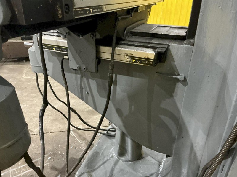 2 HP X 9" X 42" BRIDEPORT SERIES I VERTICAL RAM TYPE KNEE MILL DRO POWER FEEDS VARIABLE DRIVE: YOBRO #24264