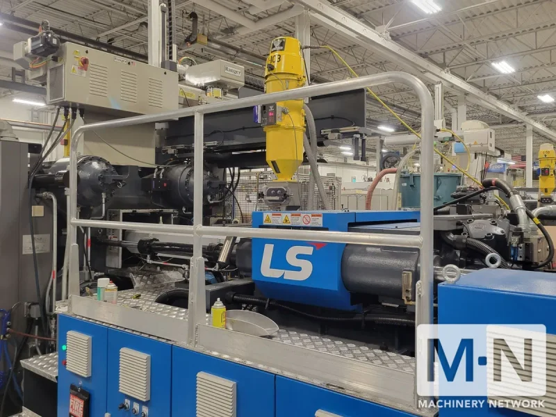 550 TON 62.9 OZ LS MTRON MODEL ONE 550i30 SERVO HYDRAULIC INJECTION MOLDING MACHINE MFG 2022 (2) AVAILABLE LOW HOURS