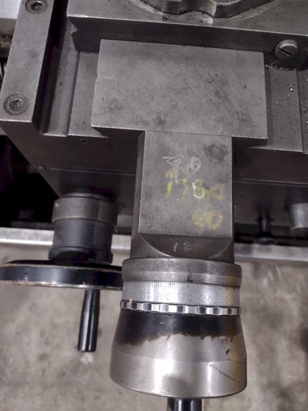 13&quot; X 50&quot; CLAUSING COLCHESTER MODEL #13 ENGINE LATHE 1.65&quot; HOLE: STOCK #23357