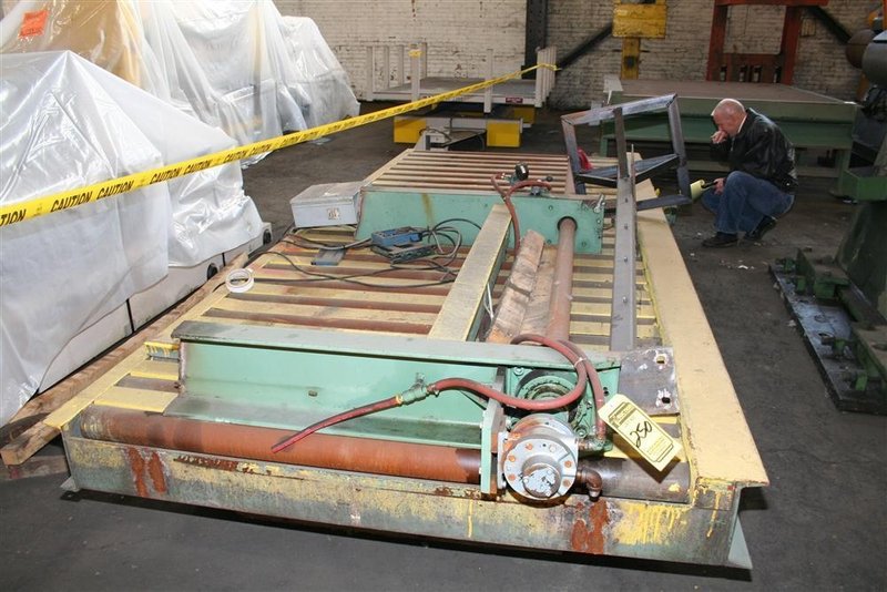 60&#039; X 12&#039; PRO ECO POWERED EXIT CONVEYOR &amp; SCALE: STOCK 54085