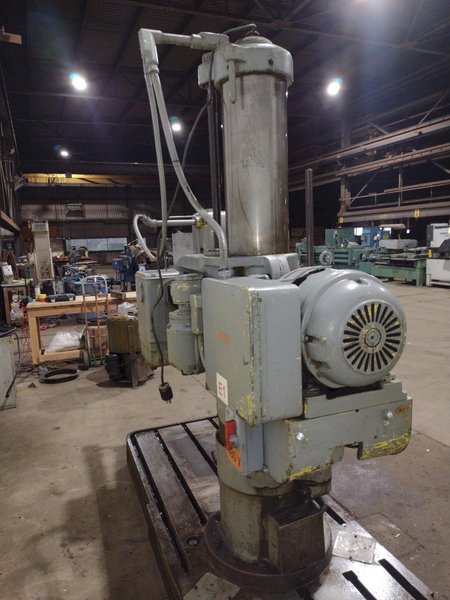 4&#039; X 11&quot; CARLTON MODEL #1A RADIAL ARM DRILL PRESS: STOCK #18320