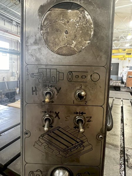 5&quot; SHIBAURA (TOSHIBA) MODEL #BFT-13 HORIZONTAL BORING MILL: STOCK #21783