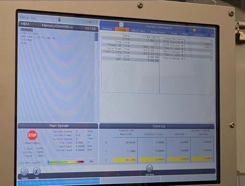 HAAS VF-3 SS CNC VERTICAL MACHINING CENTER, 2022 – VMC