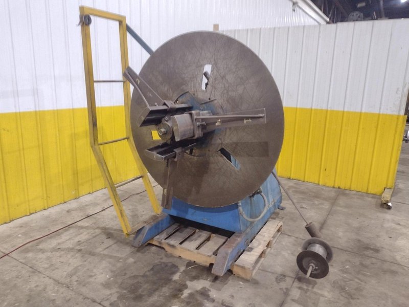 6,000 X 12" COLT MODEL #CR-60-12 MOTORIZED COIL REEL UNCOILER : YOBRO #24603