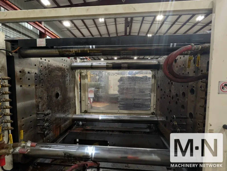 618 TON 132 OZ NISSEI MODEL FVX560III-310L INJECTION MOLDING MACHINE MFG 2017