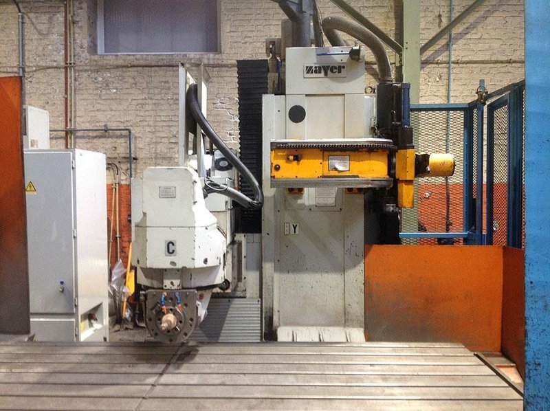 Zayer - X: 2700 - Y: 1200 - Z: 1000 mm CNC