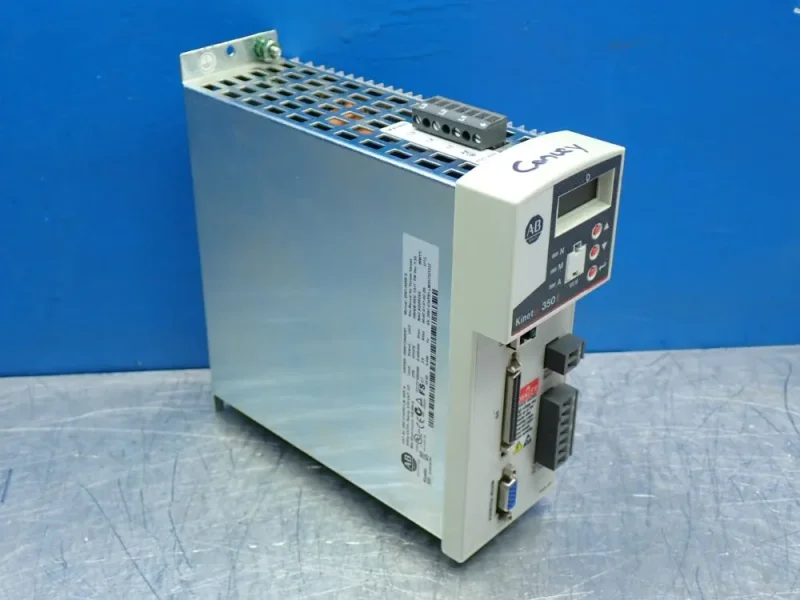 ALLEN BRADLEY 1.0KW, 2.0A OUTPUT, 2.7A INPUT KINETIX 350 SINGLE-AXIS SERVO DRIVE  -  2097-V34PR3-LM