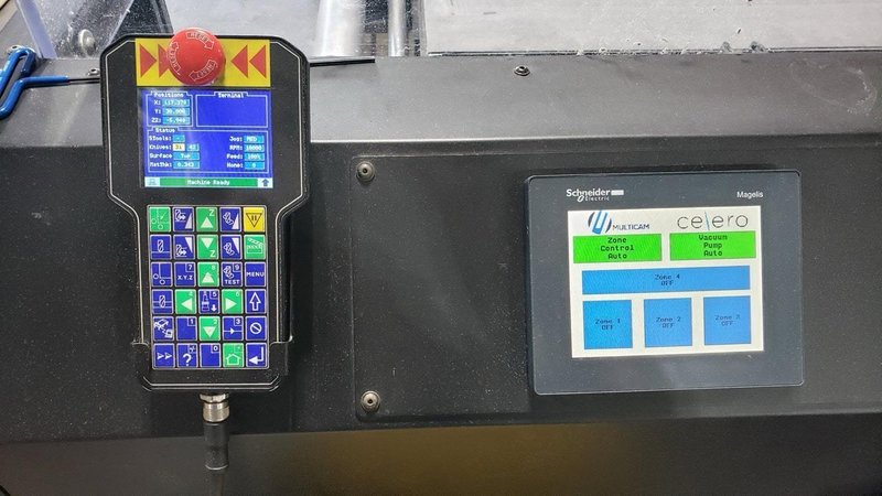 Multicam Celero,7153c, 60″ x 120″ Cutter/Router, 2019 – Under Power, Ready For Inspection