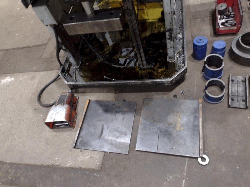 3&quot; (50 TON) ARISTO MODEL #A-680-HD  TUBE EXPANDER &amp; REDUCER END FORMING MACHINE: STOCK #19000