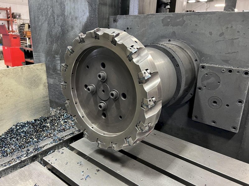 50 HP FRITZ WERNER  DOUBLE SIDED MODEL #FP7V2 HEAVY DUTY DUPLEX MILL/MILLING MACHINE. STOCK # 0309623