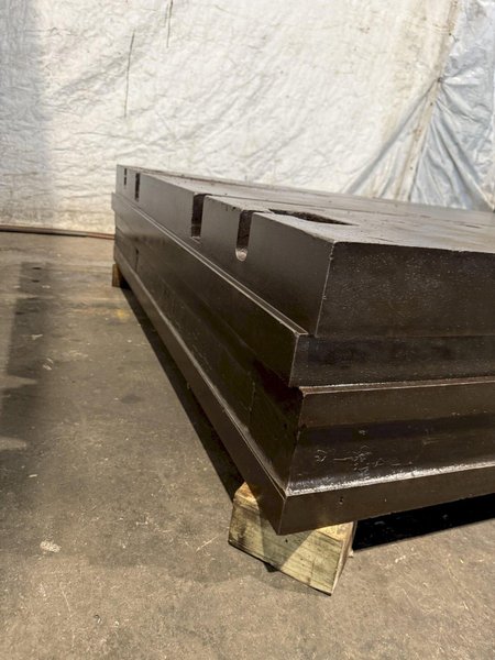 60" X 90" X 14" T-SLOTTED FLOOR PLATE. STOCK # 0632221