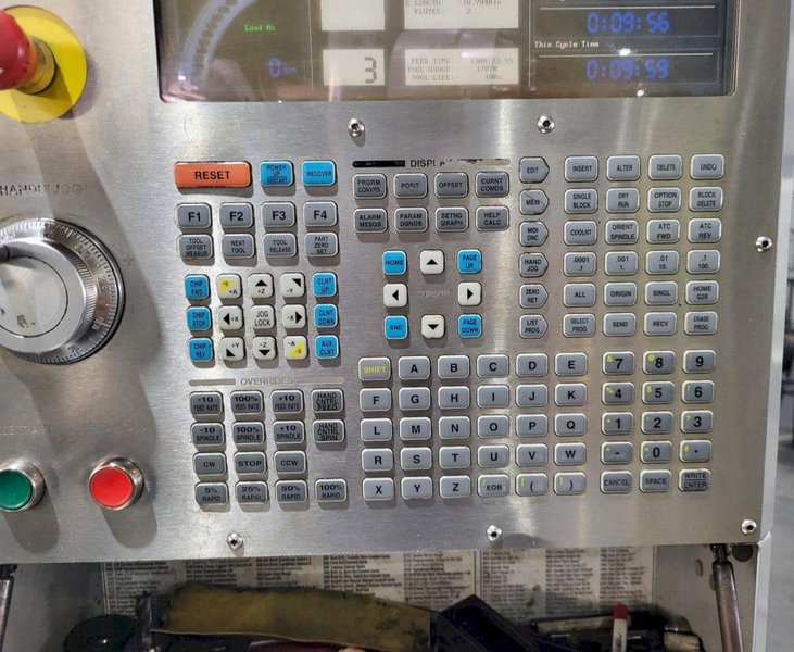 Haas VF-3YT 50 Taper CNC VMC, 2007 – 4-Axis, 30 ATC, 2-Speed Gearbox