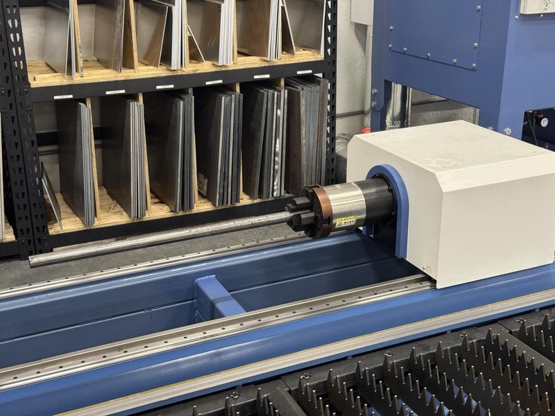 12,000 Watt 5′ x 10′ Otinus Fiber Laser Cutting Machine W/ Tube Cutter, 2024 – In Stock, Install &amp; Training Included!