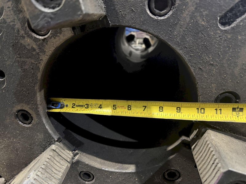 35" x 120" WILLIS MODEL #PK35 HOLLOW SPINDLE ENGINE LATHE 10" HOLE: YOBRO #24547