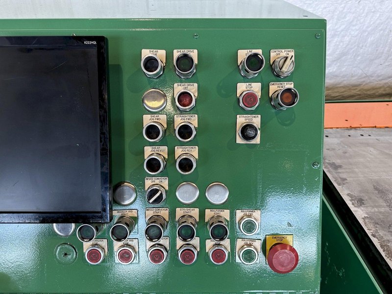 14 STAND X 3&quot; ARBOR X 48&quot; YODER ROLLFORMER. STOCK #18133