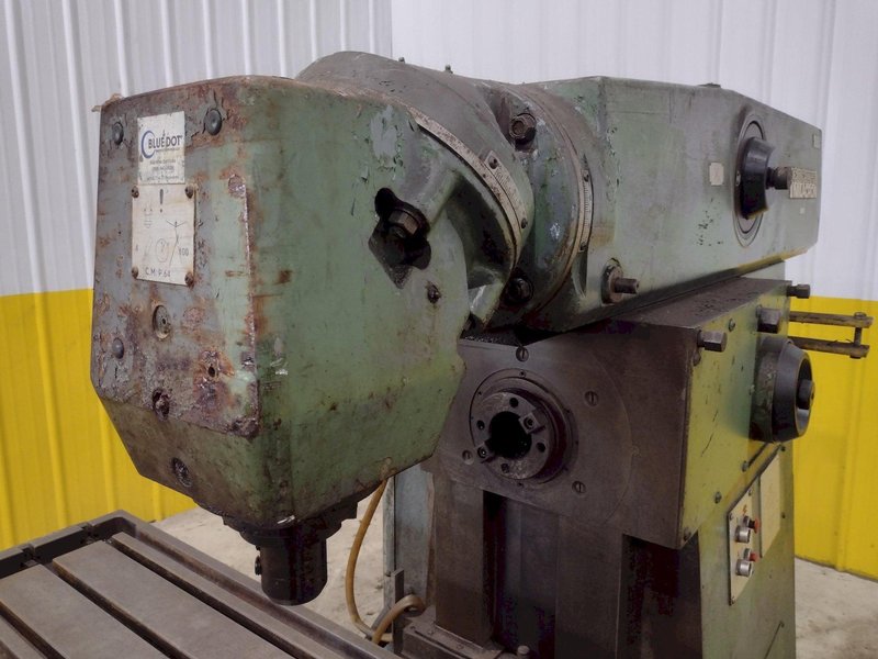#2 CINCINNATI MODEL #207 HORIZONTAL MILL WITH VERTICAL TOOLMAKERS OVERARM: STOCK #22270