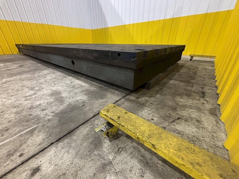 78&quot; X 216.5&quot; &#039; BAY CAST T-SLOTTED CAST LAYOUT FLOOR PLATE: STOCK  #22063