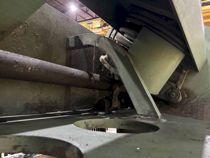 8&#039; X 10 GAUGE CINCINNATI MODEL #1008 MECHANICAL POWER SQUARING SHEAR: STOCK #21094