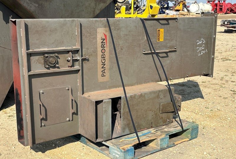 72” TABLE PANGBORN MODEL 6LK-7 ROTOBLAST SHOT BLAST MACHINE: YOBRO #24410