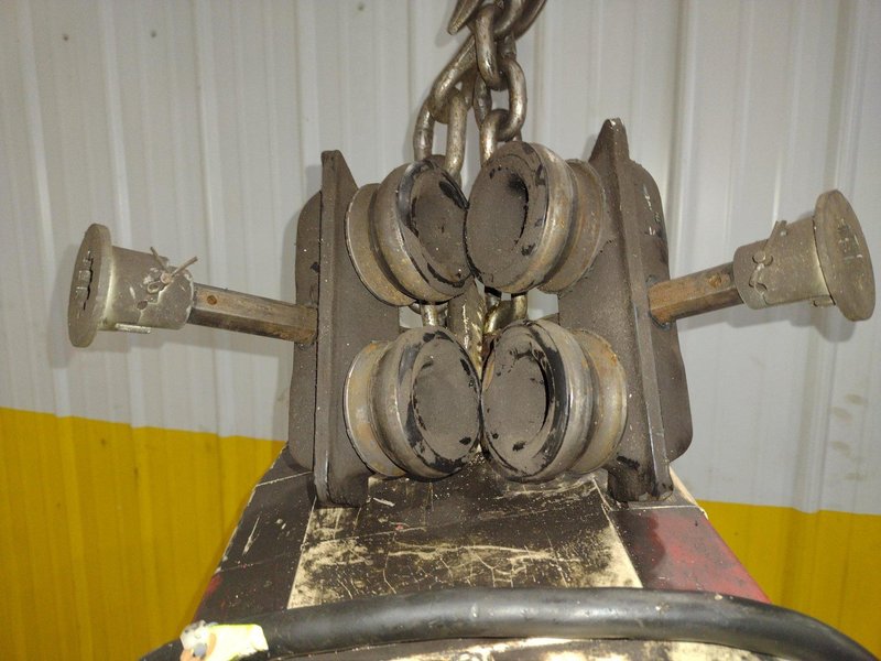 1/2 TON COFFING MODEL #EC-1016-2 POWERED MOTORIZED CHAIN HOIST: YOBRO #25042