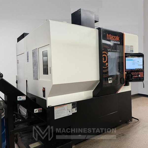 Mazak VC-500A/5X 5 Axis CNC Vertical Machining Center – 2019 Mill