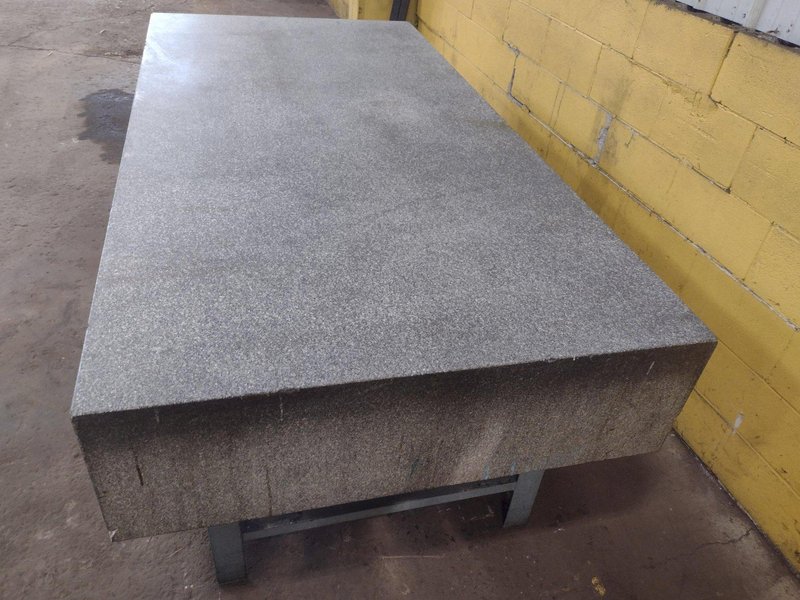 8&#039; X 4&#039; X 14&quot; ROCK OF AGES PRECISION LAYOUT INSPECTION GRANITE TABLE: STOCK #23802