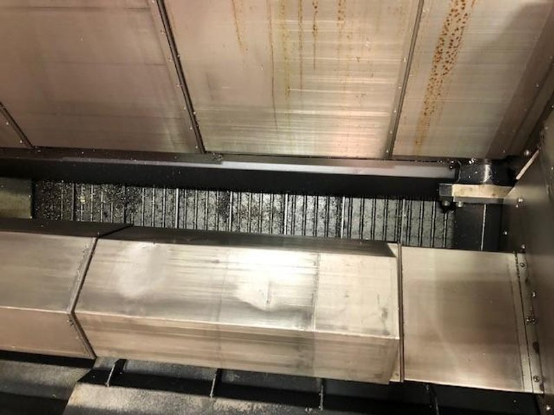 Mazak Integrex e-420H-ST, Multi Axis Lathe, 2016 – 15″ Kitagawa Chucks, 5.19″ Bore, Lower Turret, Chip Conveyor, Mist Collector, Through-Spindle Coolant, Renishaw Probe, 80 ATC