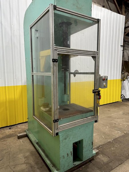 50 TON HANNIFIN MODEL F500-41-SP C-FRAME HYDRAULIC PRESS: STOCK #12233