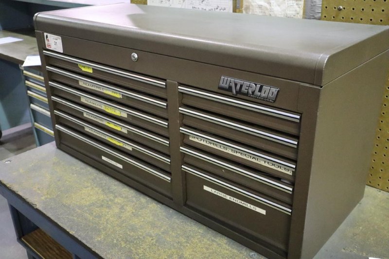 Waterloo Tool Cabinet with Contents, 11 Drawer- Auction Item