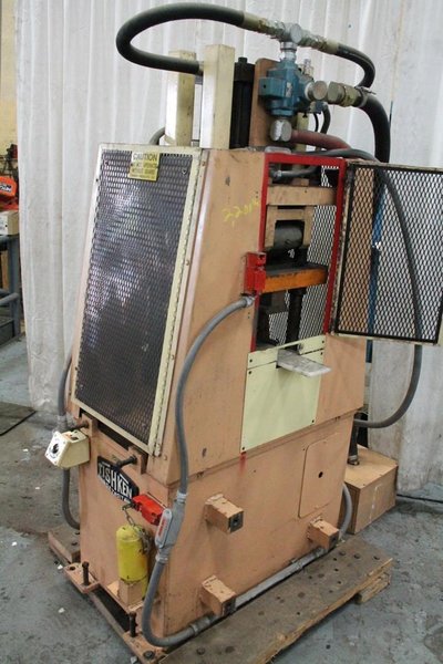 10 TON TISHKEN MODEL #ACO-10LP CUTOFF PRESS: STOCK #64570