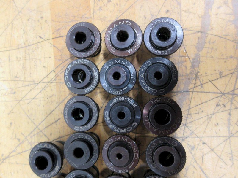 Command XTC1 Tap Collets, (24pcs) Assorted Sizes- Auction Item