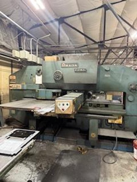 50 Ton Amada COMA-50-072 CNC Turret Punch Press, 1983 – Tooling Included