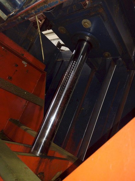 60&quot; X 30&quot; JV MANUFACTURING MODEL #VB60-B HYDRAULIC DOWNSTROKE VERTICAL CARDBOARD BALER: STOCK #23605