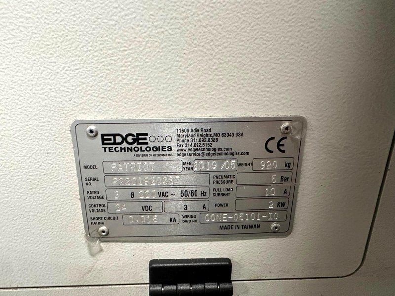 Edge Tech Patriot 551 Barfeed 2019