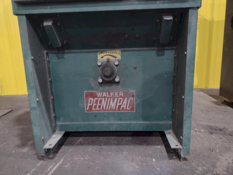 5.2 CU FT WALKER PEENIMPAC MODEL #S-5.2 ROTARY BASKET SHOT BLAST MACHINE: STOCK 17426