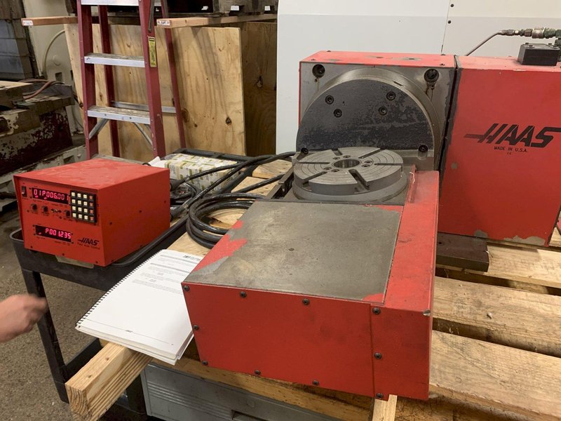 Haas Model TRT-210 Tilting 2-Axis Indexer Rotary Table 4th / 5th Axis
