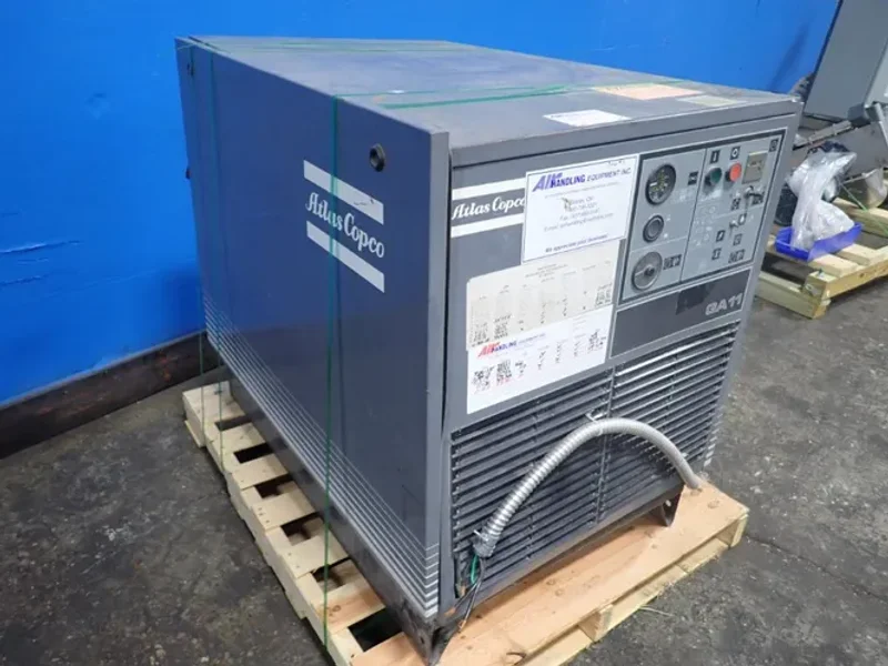 ATLAS COPCO 15 HP AIR COMPRESSOR   -  GA 11