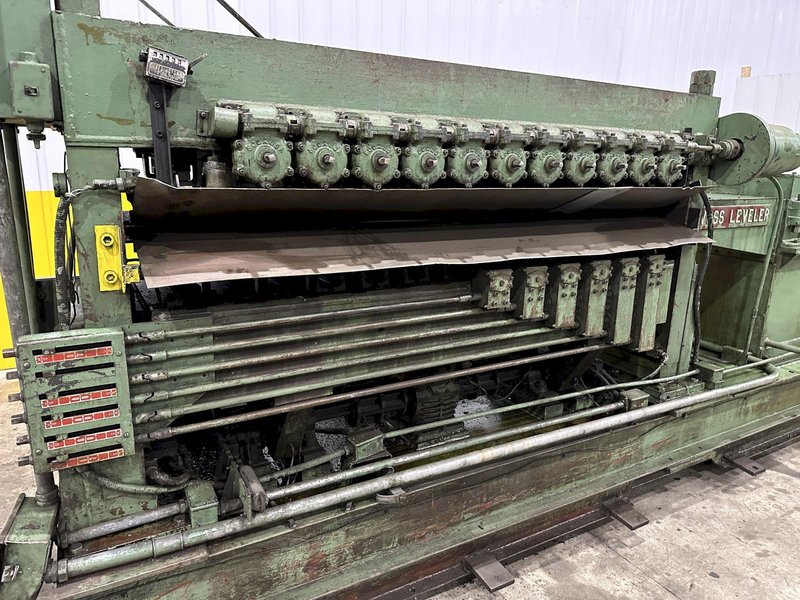 72" x .060" X 19 ROLL VOSS MODEL 84/1.156-19/13 CORRECTIVE COIL LEVELER: STOCK #22095