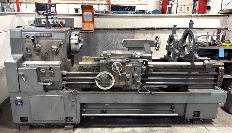 20&quot;/29&quot; x 60 Webb Gap Bed Lathe, 28-1350 RPM, Inch/mm, 3&quot; Hole, S.R., 10 HP