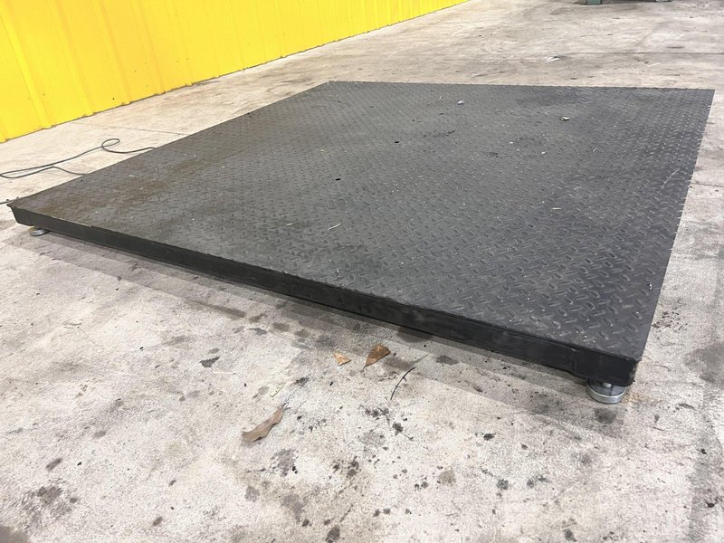 10,000 LB 60&quot; X 60&quot; PENNSYLVANIA MODEL #6600 DRO FLOOR SCALE: STOCK #20799